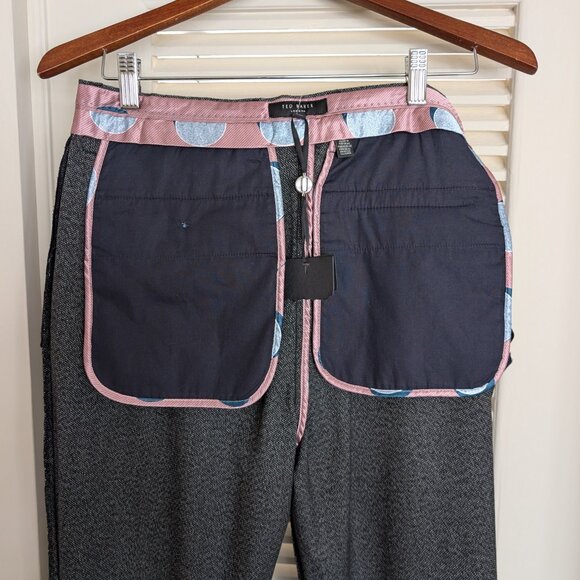 Ted Baker London Beektro Men's Slim Fit Dress Pants Charcoal 30 x 34 NWT - Picture 10 of 13